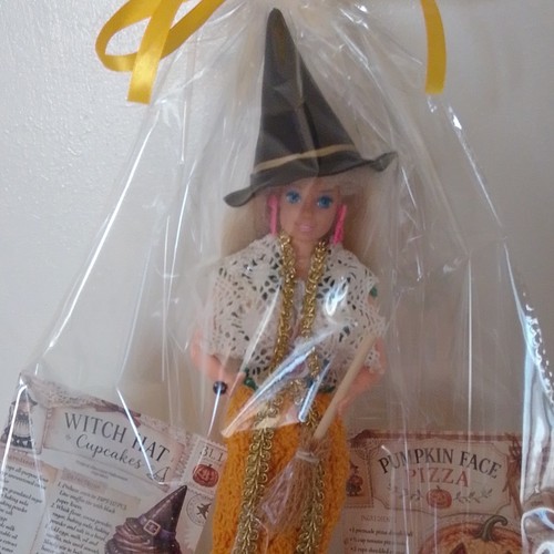 Mattel barbie halloween strega - halloween,