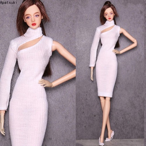 Vestito maglione bianco fatto