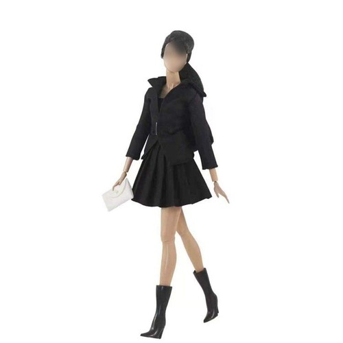 Doll clothes black - 1/6,